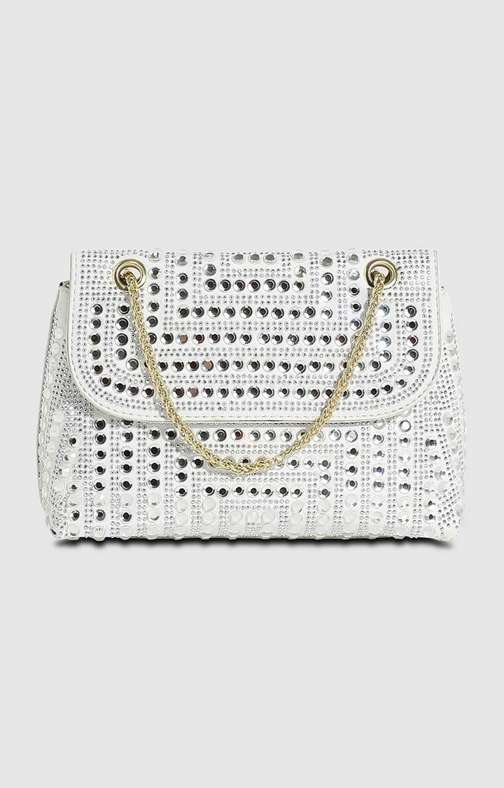 Women's White Handbag