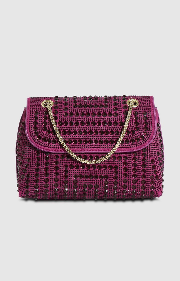Women's Maroon Handbag