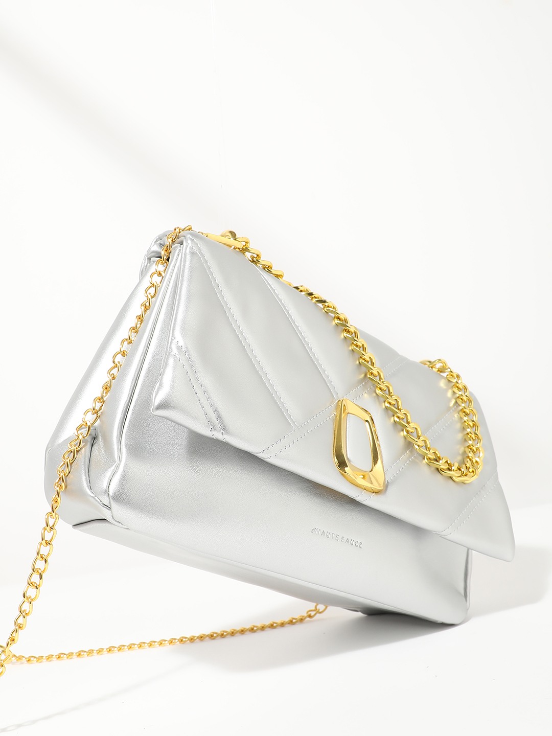 Women's Silver Handbag
