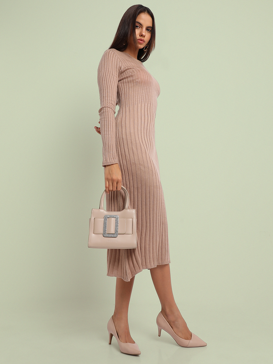 Women's Beige Handbag