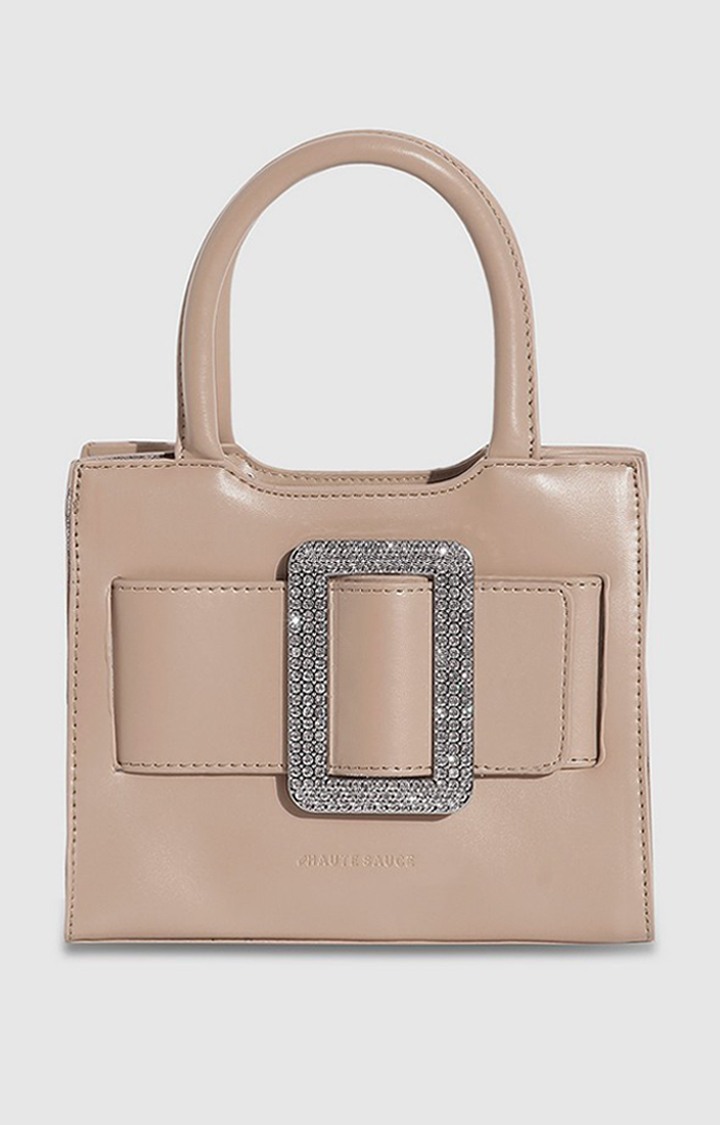 Women's Beige Handbag
