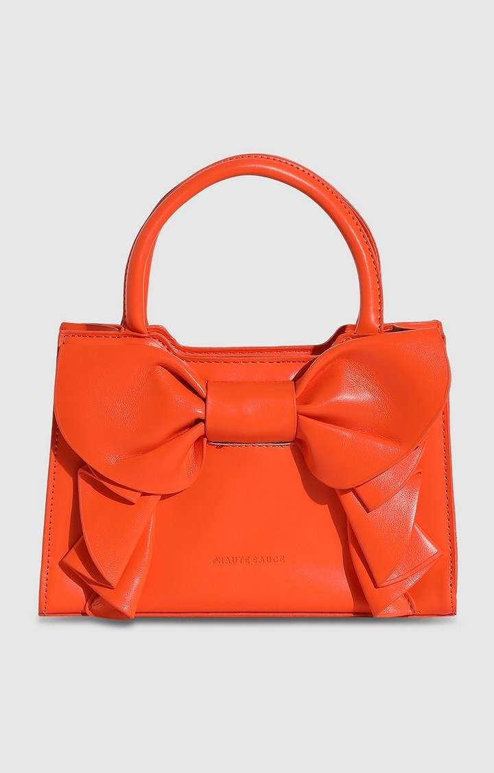 Women's Orange Handbag