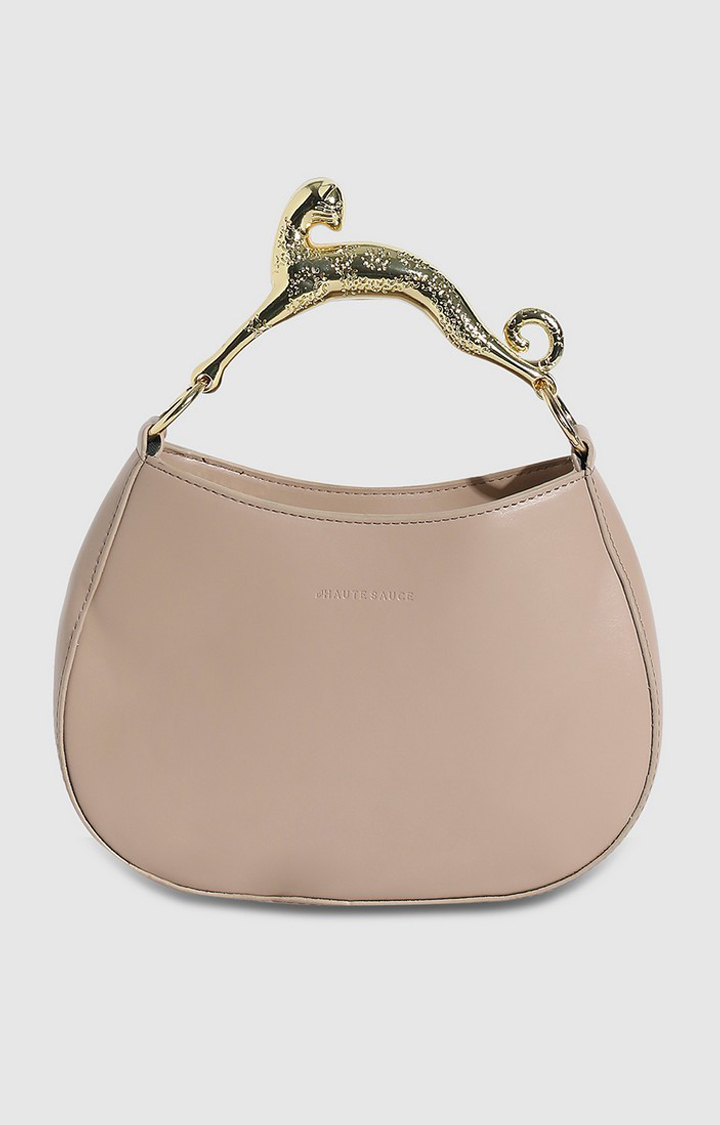 Women's Beige Handbag