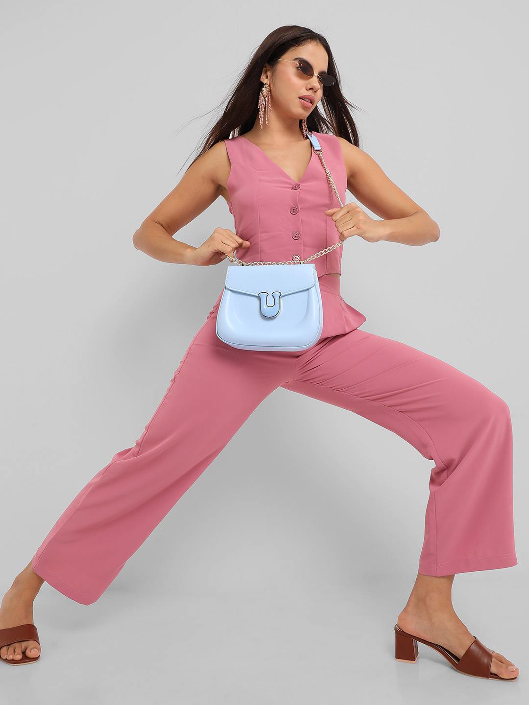 Women's Blue Handbag