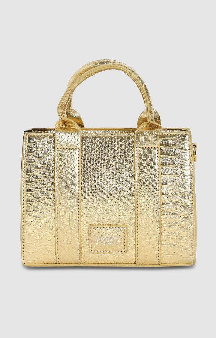 Women's Gold Handbag