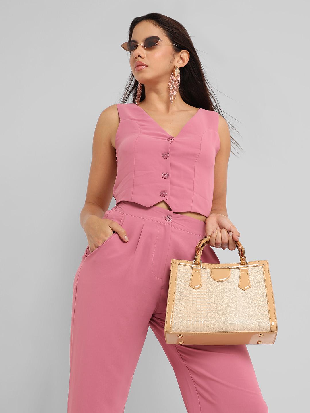 Women's Beige Handbag