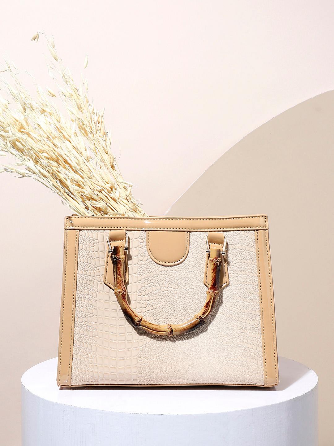 Women's Beige Handbag