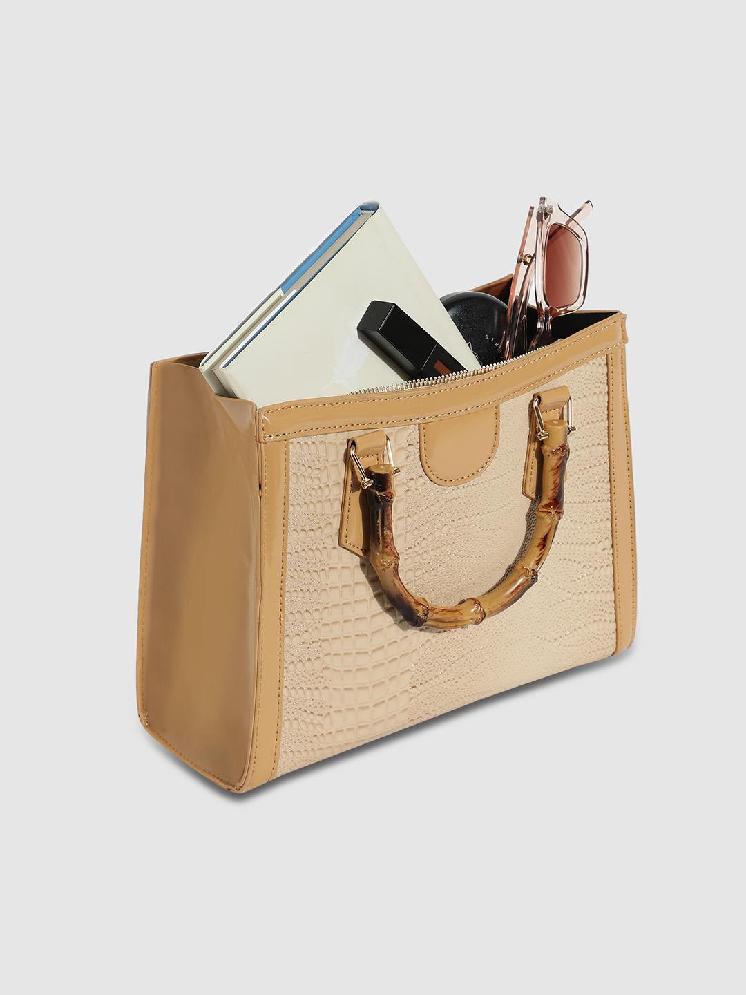 Women's Beige Handbag