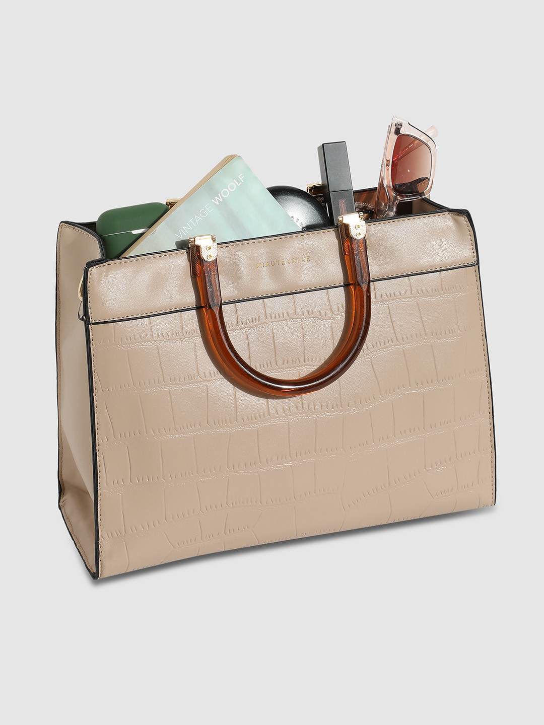 Women's Beige Handbag