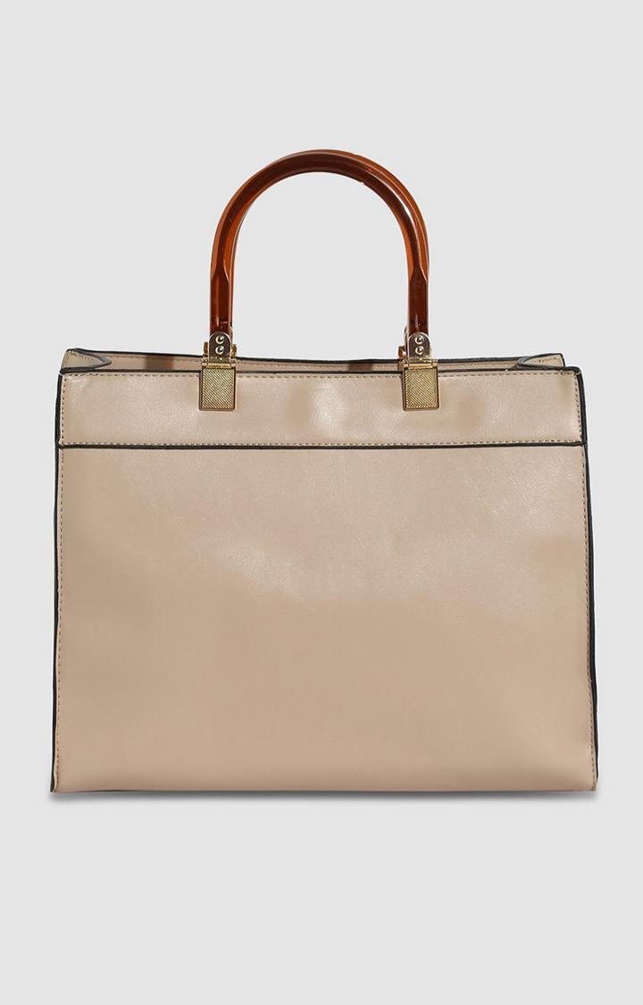 Women's Beige Handbag