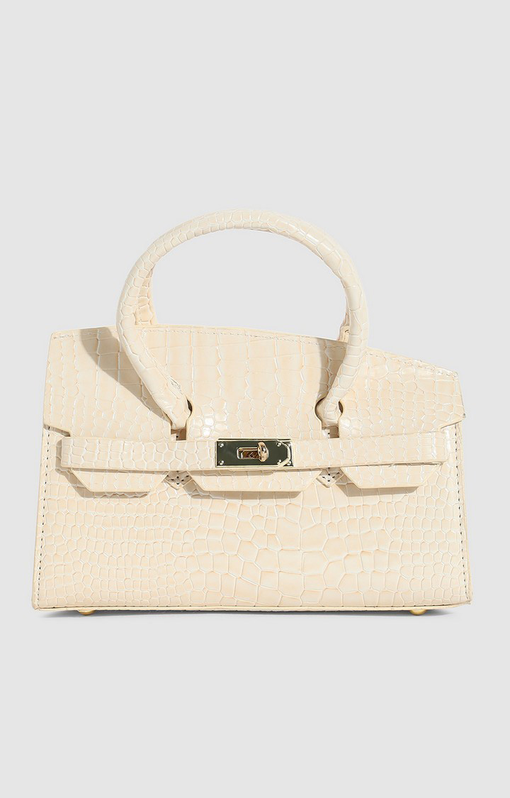 Women's White Handbag