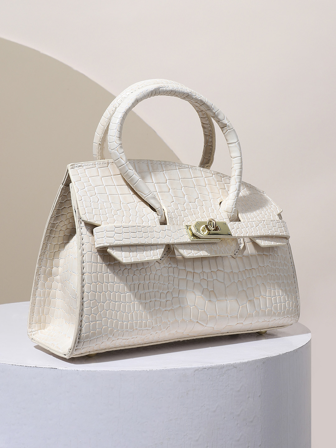 Women's White Handbag