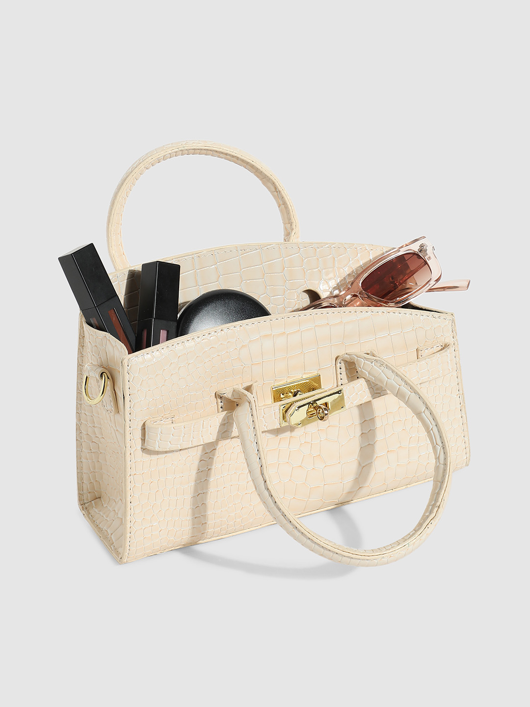 Women's White Handbag