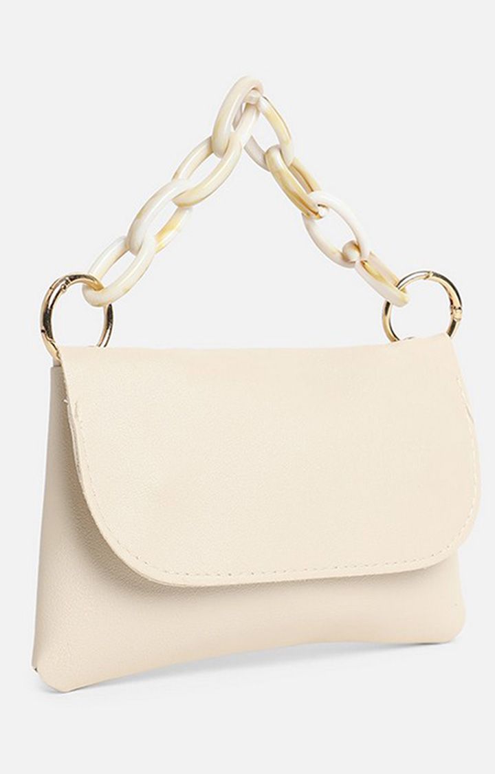 Women's White Handbag