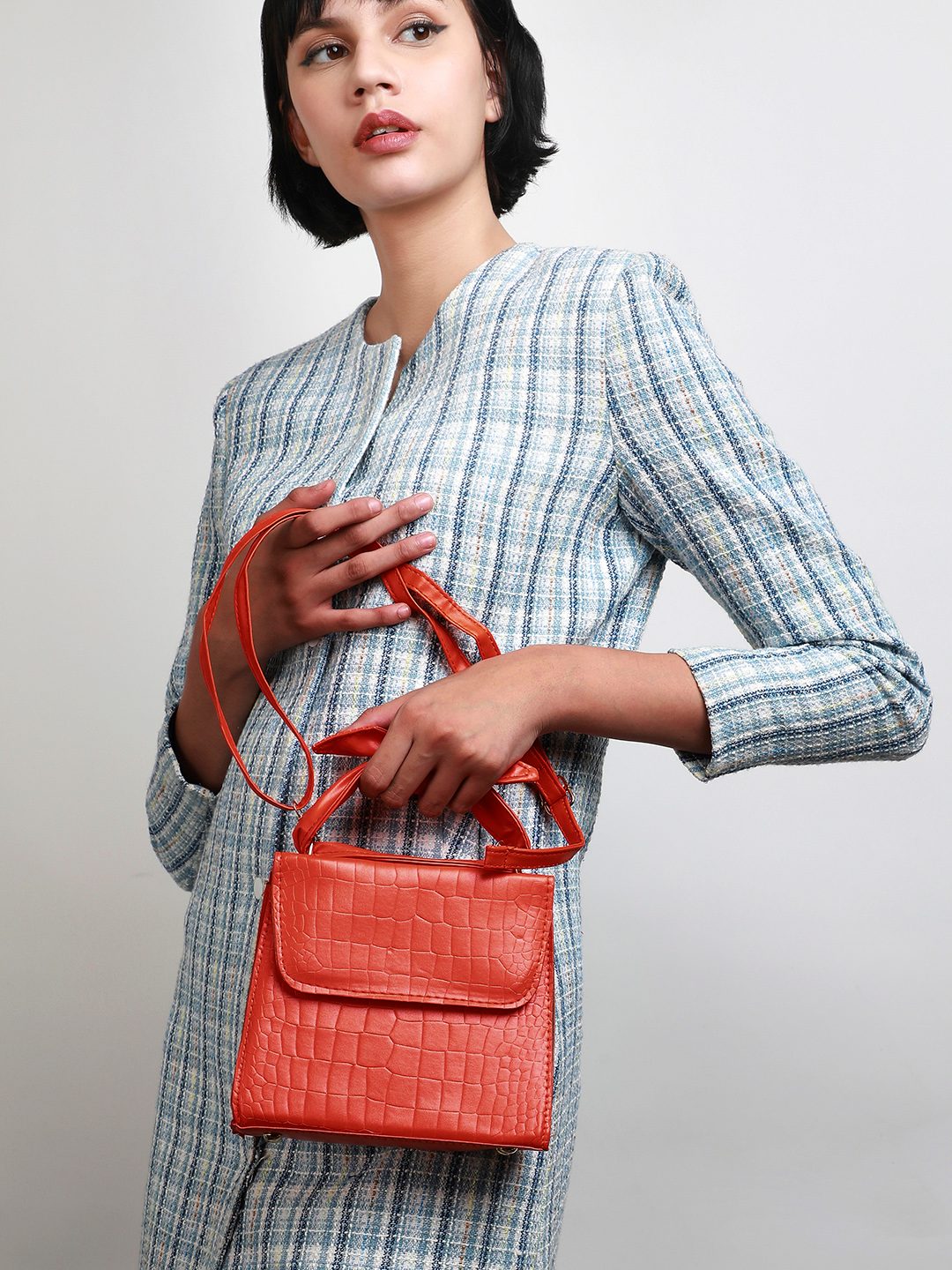 Women's Orange Handbag