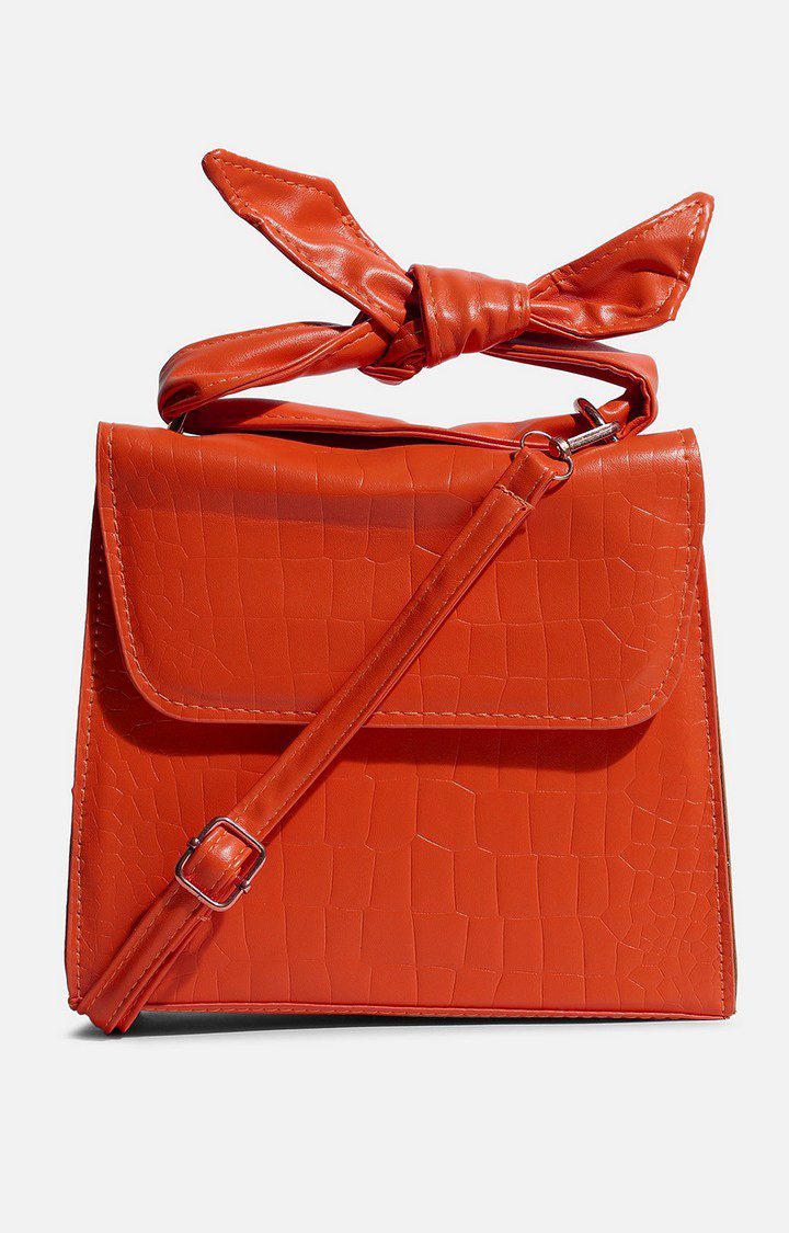 Women's Orange Handbag