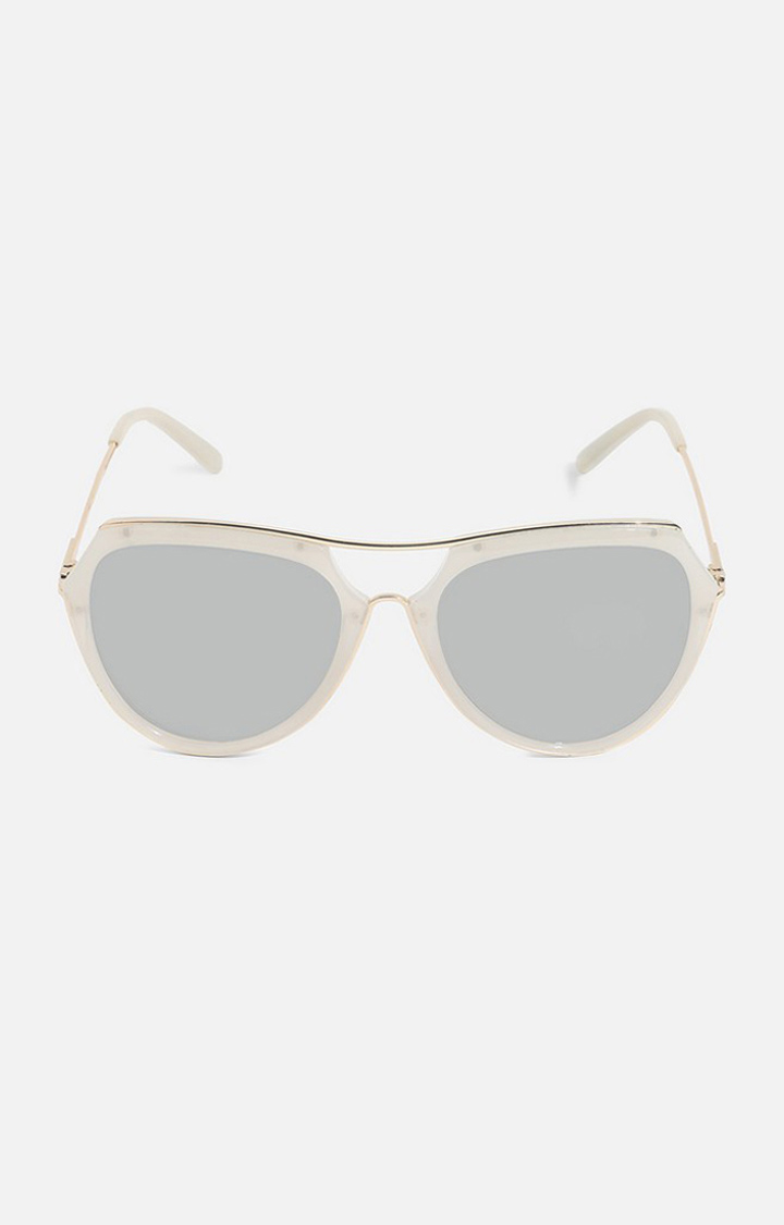 Haute Sauce By Campus Sutra Women Aviator Polarised Lens Sunglasses