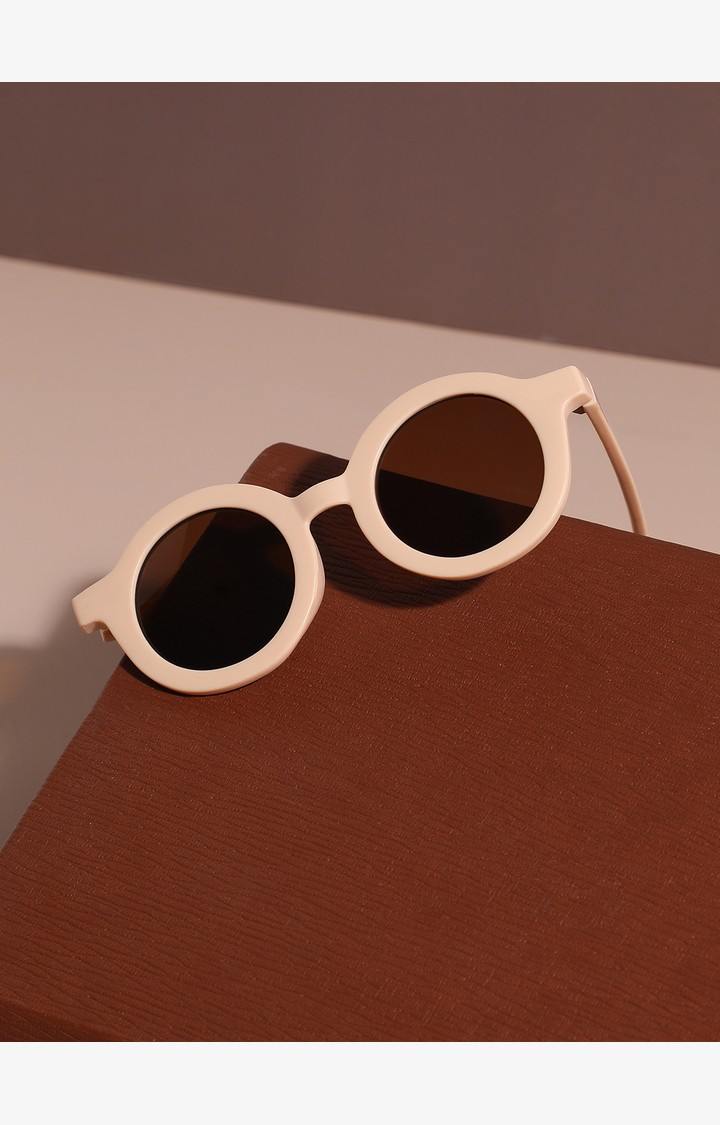 Haute Sauce By Campus Sutra Women Round Sunglasses With Polarised Lens Aw23_Hssg1436