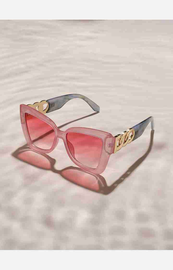 Haute Sauce By Campus Sutra Women Oversized Sunglasses With Uv Protected Aw23_Hssg2267