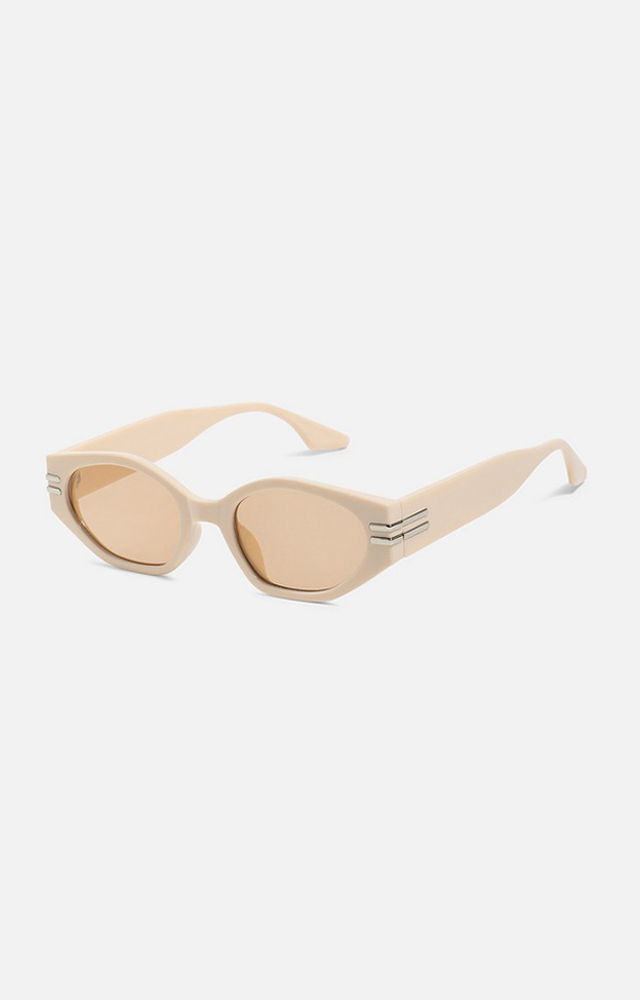 Haute Sauce By Campus Sutra Women Oval Sunglasses With Uv Protected Lens Aw23_Hssg2268
