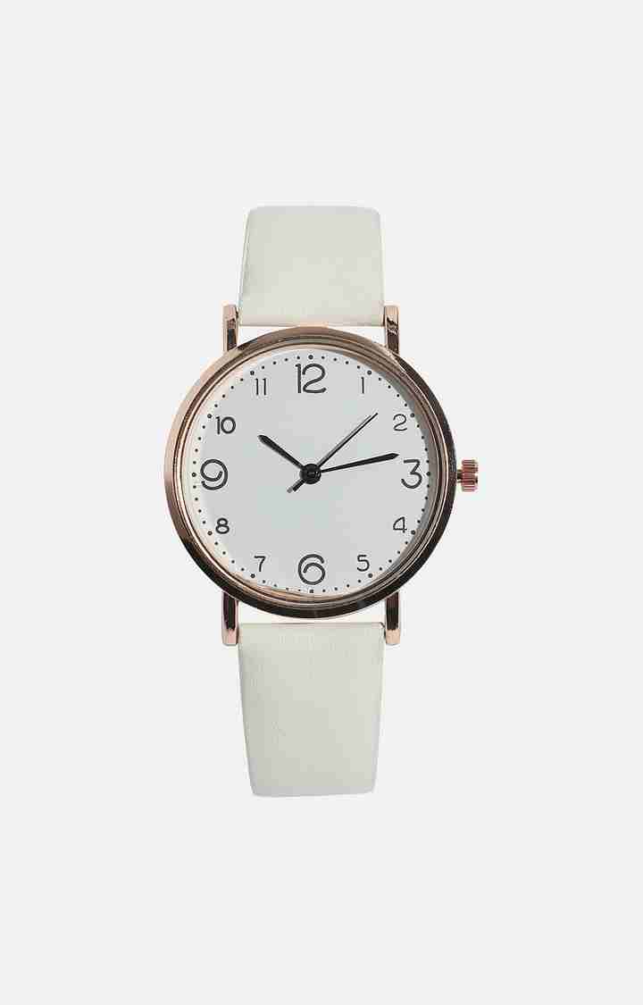 Women's Dial & Leather Straps Analogue Watch