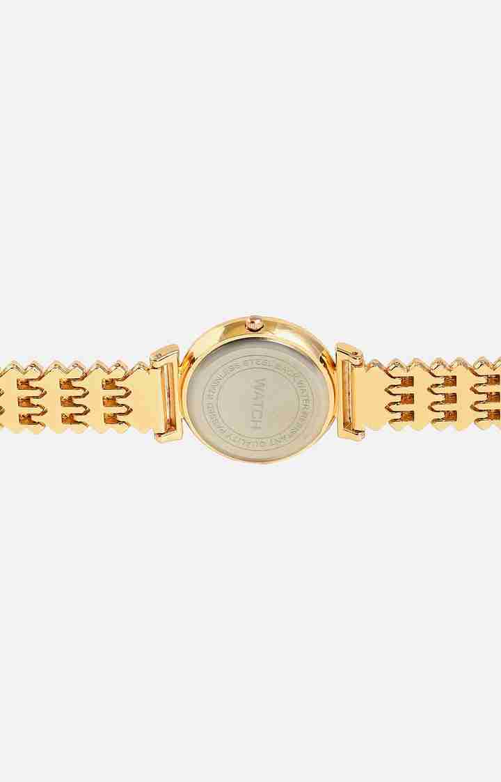 Women's Dial & Stainless Steel Bracelet Style Straps Analogue Watch