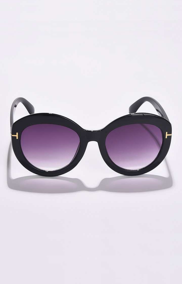 Haute Sauce By Campus Sutra Women Oval Sunglasses With Uv Protected Lens Aw24_Hssg1084