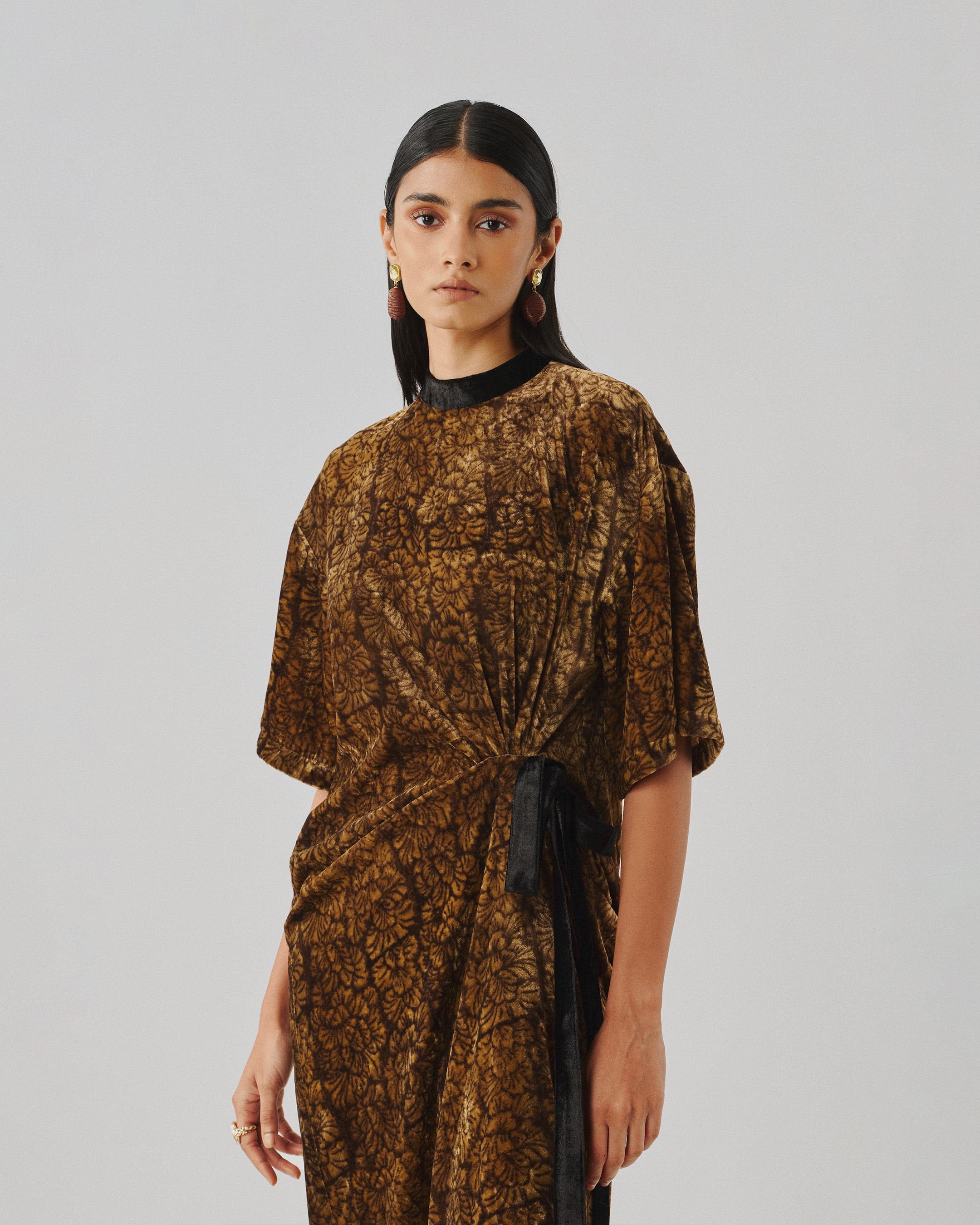 Bronze Hour T-Shirt Dress