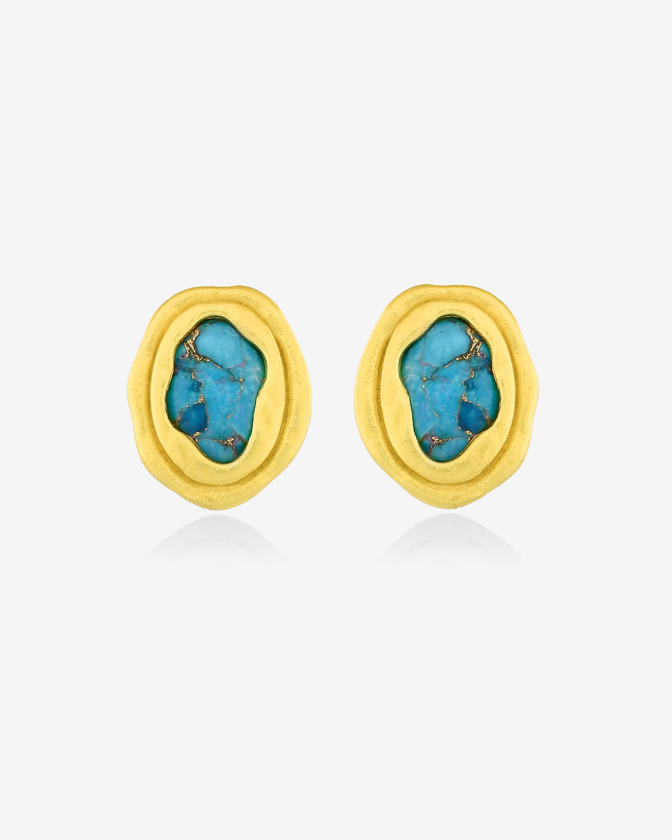 Turquoise Ocean Studs