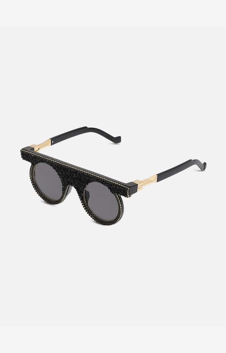 Haute Sauce By Campus Sutra Women Round Sunglasses With Uv Protected Lens Awfw_Hssg2234