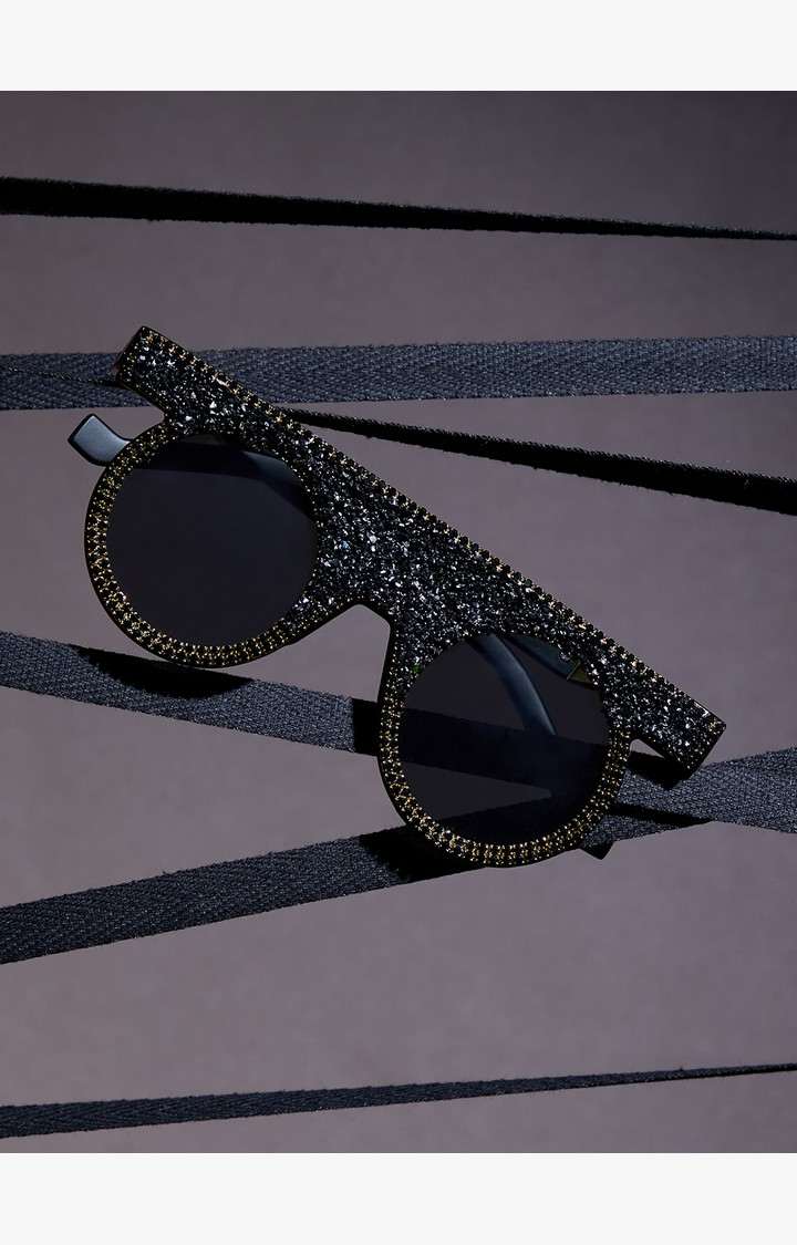 Haute Sauce By Campus Sutra Women Round Sunglasses With Uv Protected Lens Awfw_Hssg2234