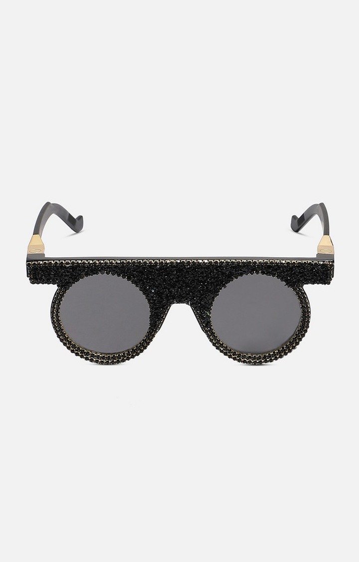 Haute Sauce By Campus Sutra Women Round Sunglasses With Uv Protected Lens Awfw_Hssg2234