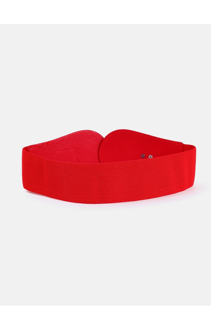 Haute Sauce By Campus Sutra Red Solid Single Clothing Accessory