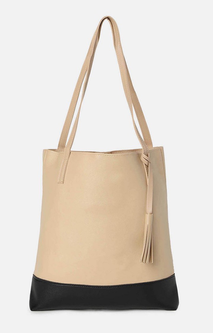 Women's Beige Handbag