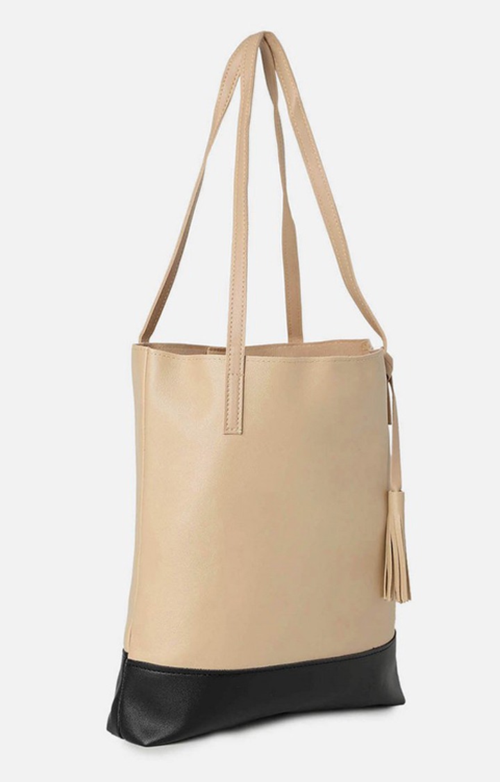 Women's Beige Handbag
