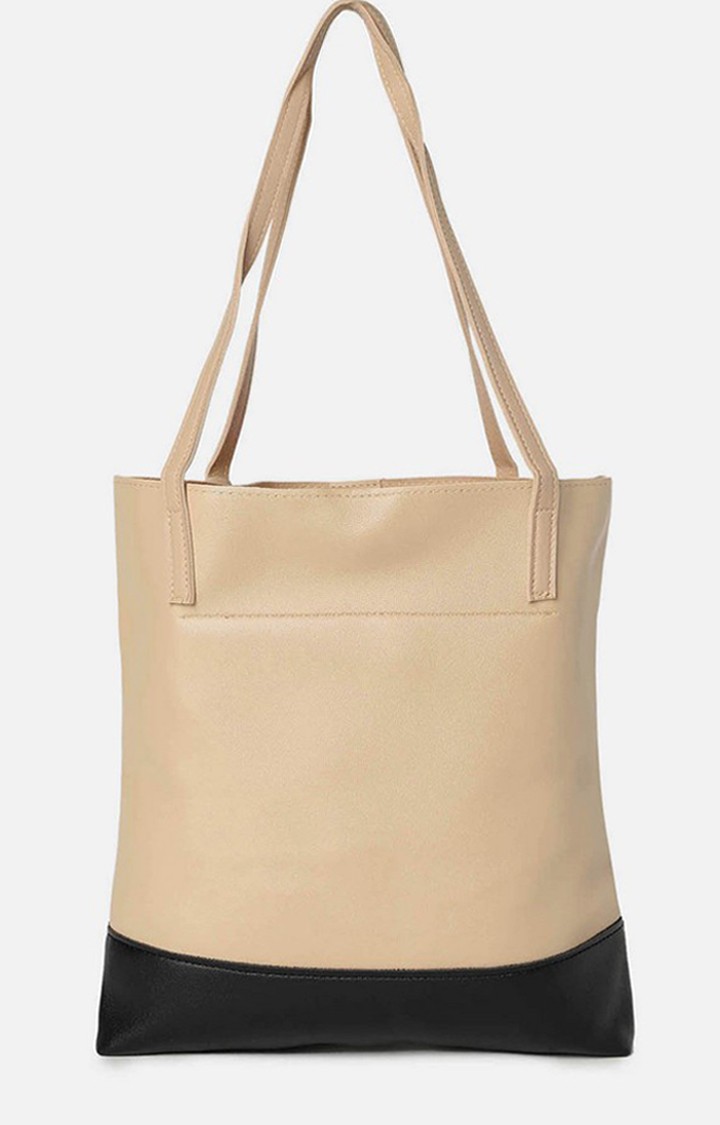 Women's Beige Handbag