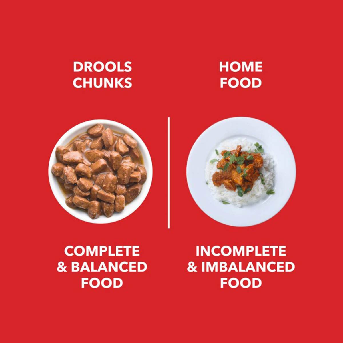 Drools Adult Chicken Chunks Gravy Dog Wet Food - 150g - Pack of 5 + 1