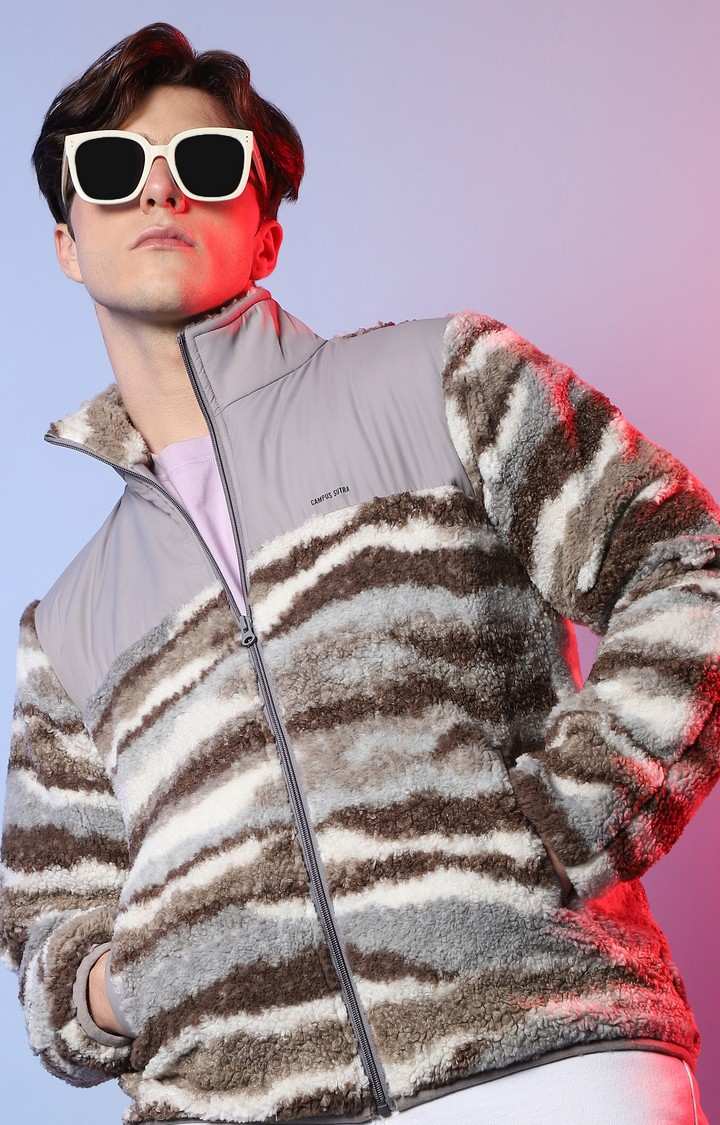 Men's Multi Textured Western Jackets