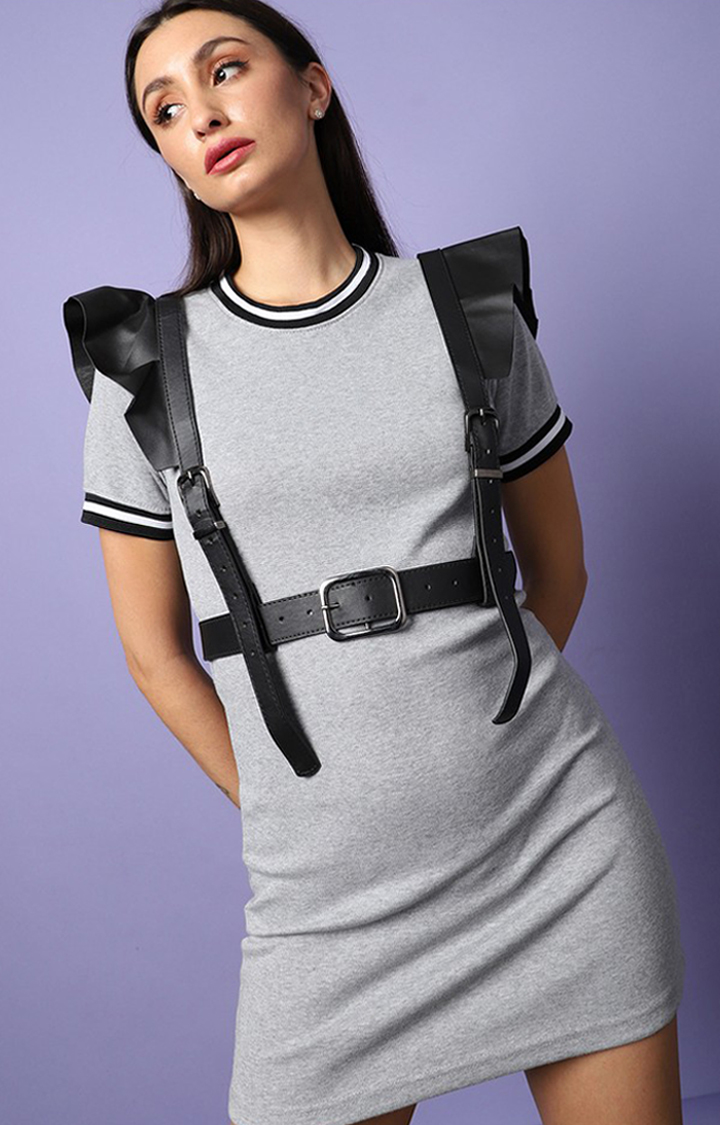 Haute Sauce By Campus Sutra Black Solid Single Clothing Accessory