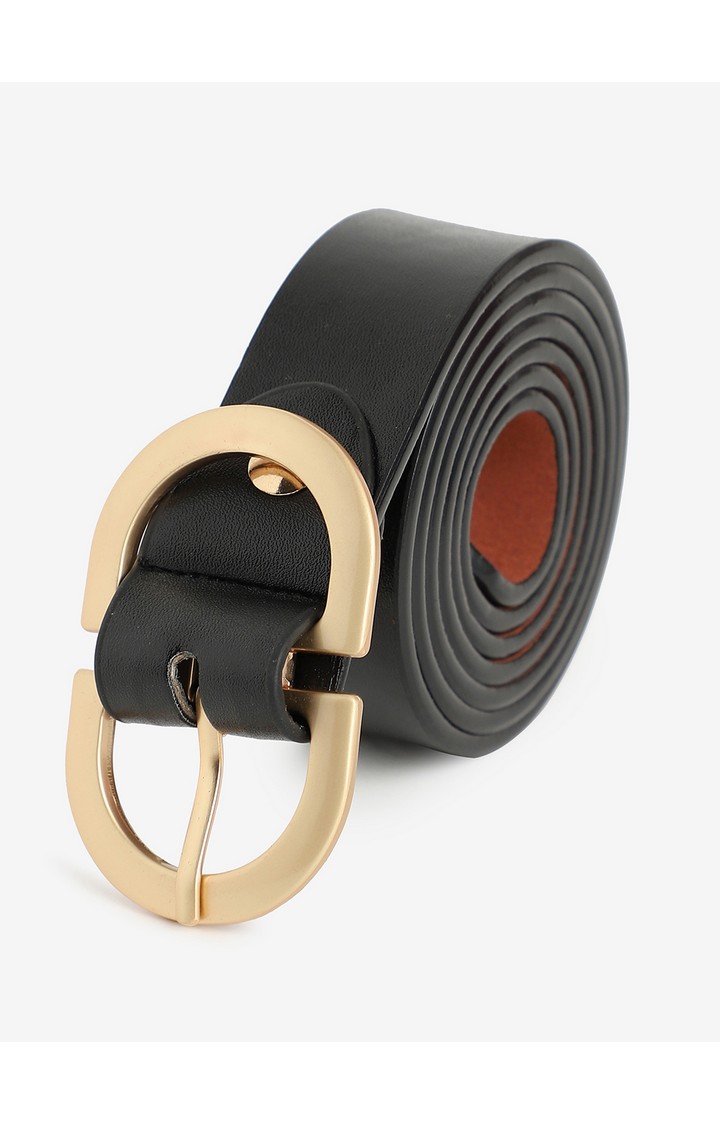 Haute Sauce By Campus Sutra Black Solid Single Clothing Accessory