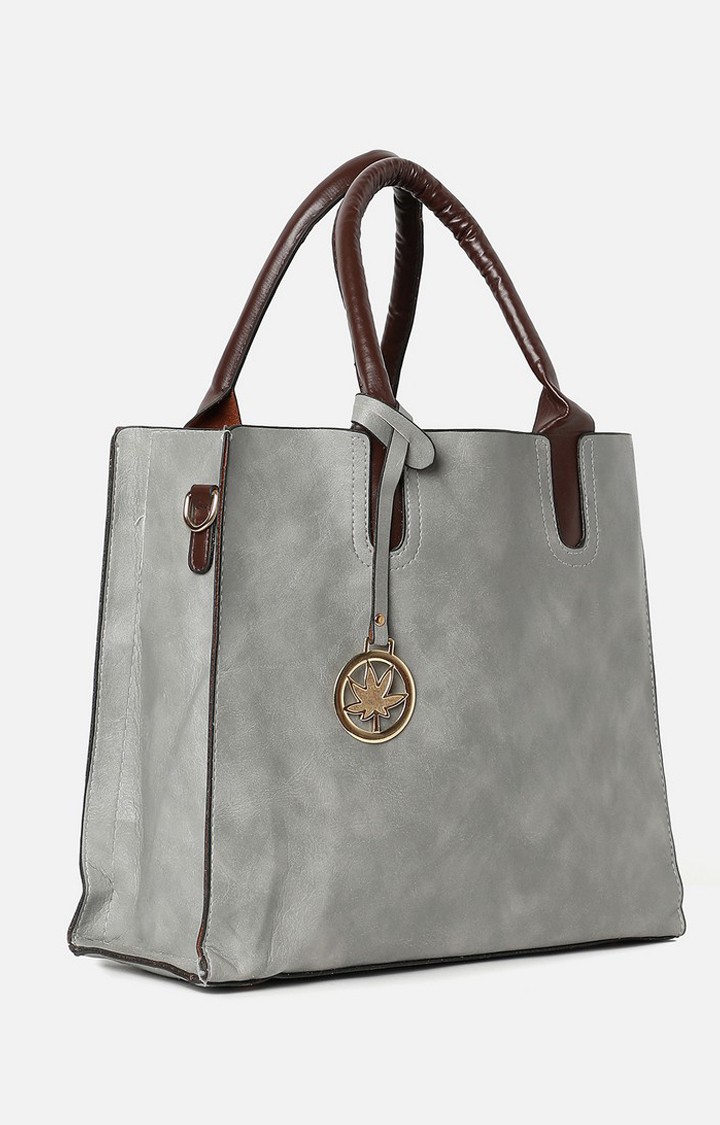 Women's Grey Handbag