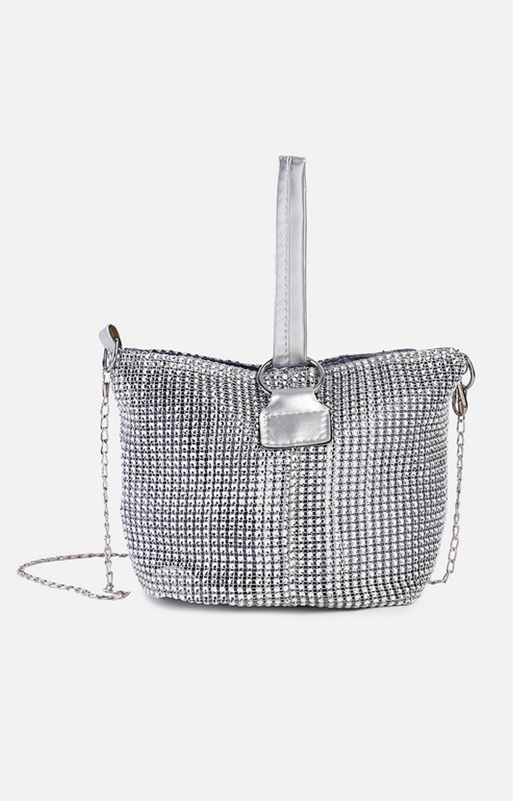 Women's Silver Handbag