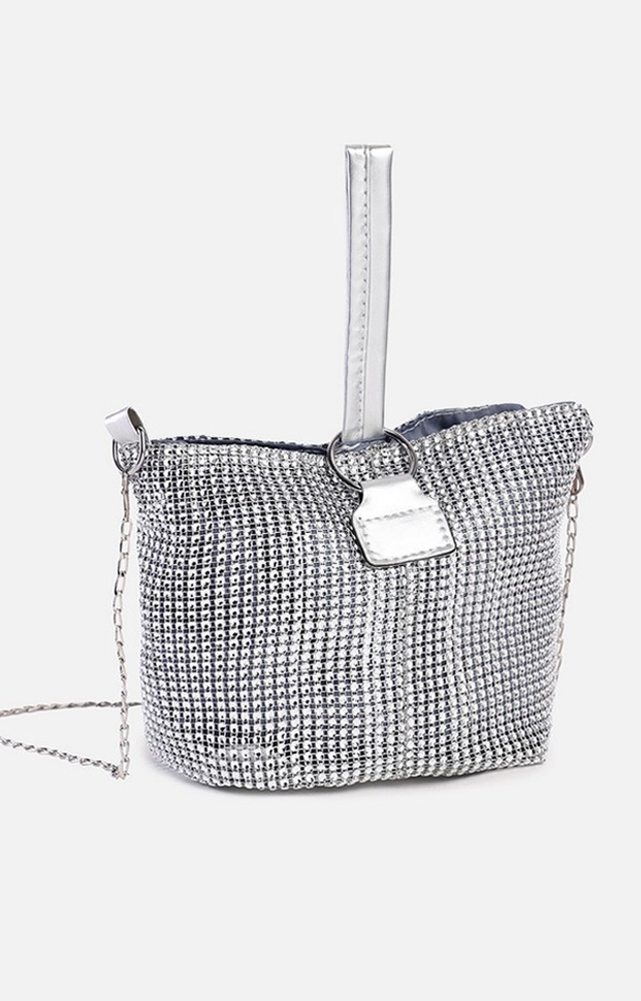Women's Silver Handbag