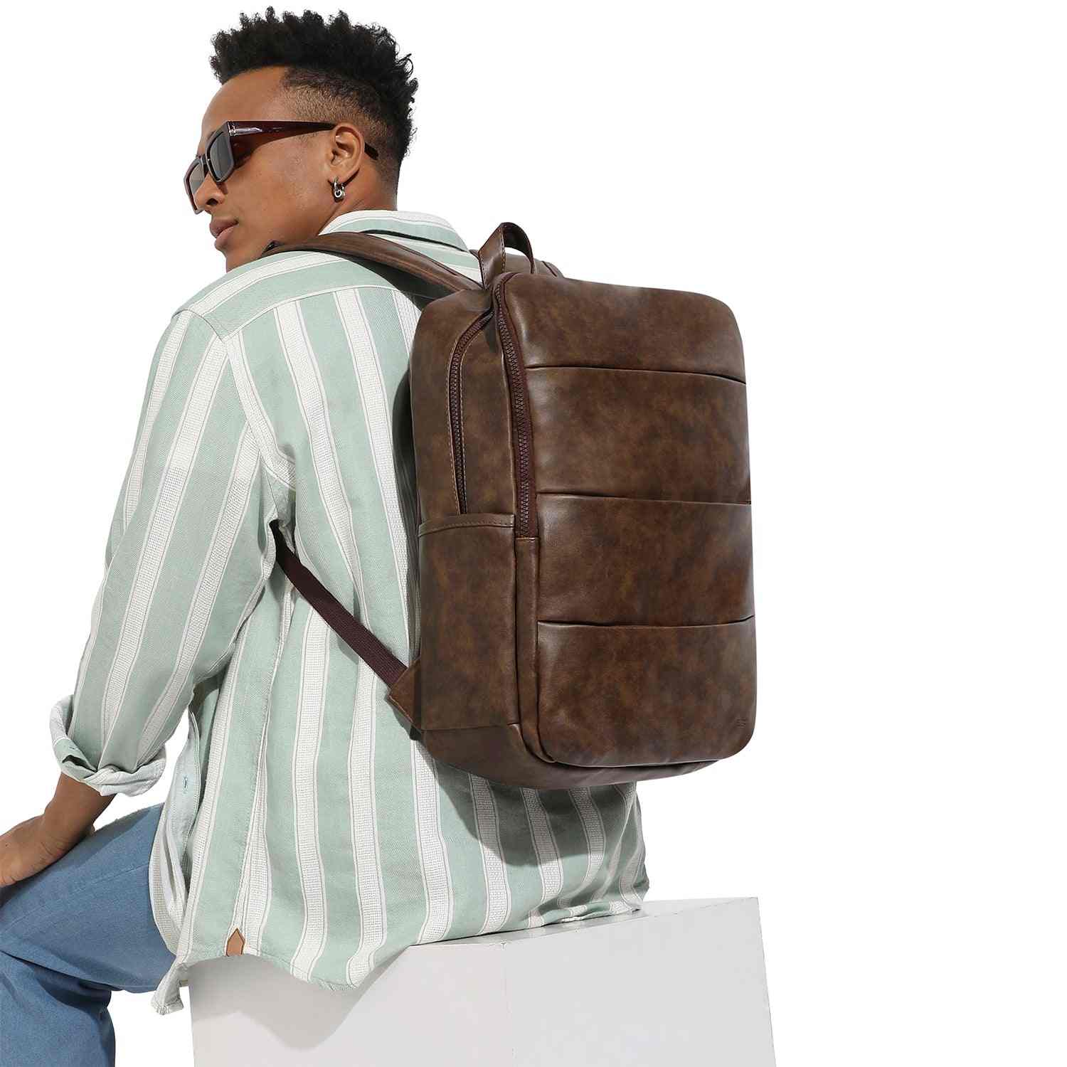 Women's Brown Backpack