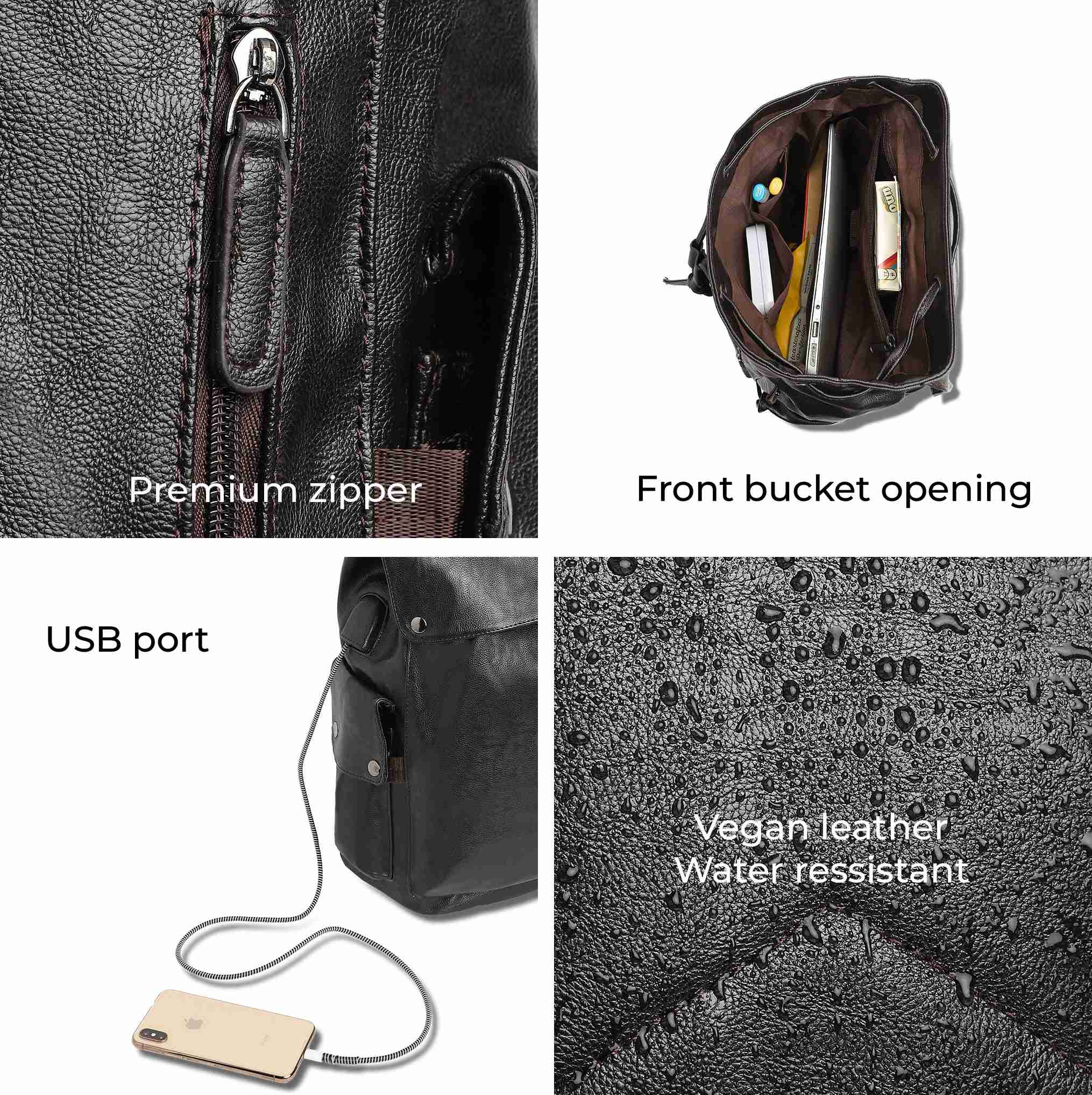 Women's Brown Backpack