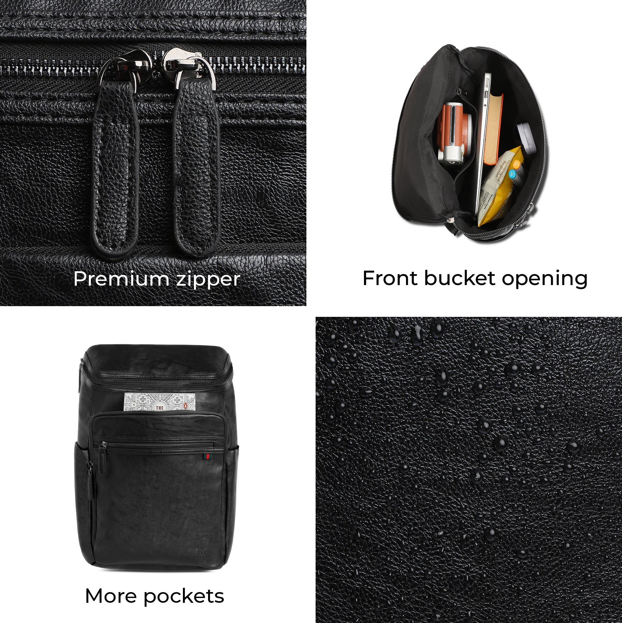 Women's Black Backpack