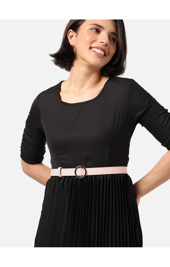Haute Sauce By Campus Sutra Pink Solid Single Clothing Accessory