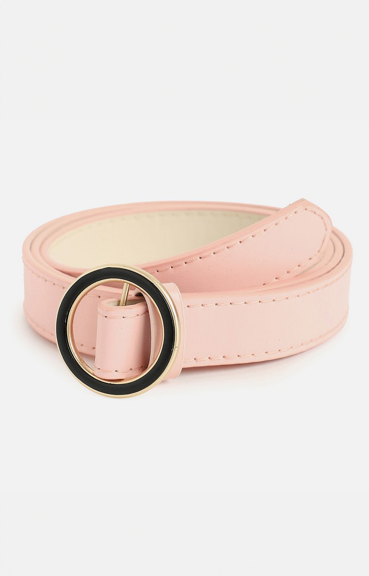 Haute Sauce By Campus Sutra Pink Solid Single Clothing Accessory