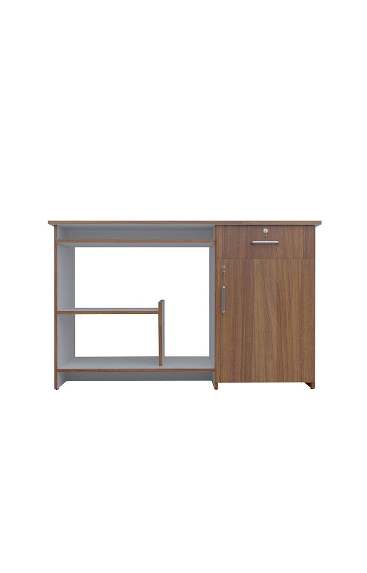 Zanko Study & Computer Table and Office Desk - Dual Tone