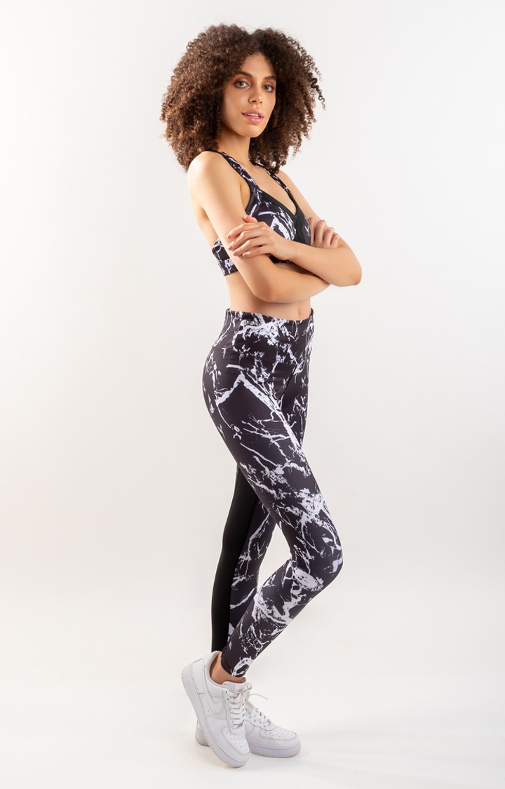 Women's Black Sports Bra